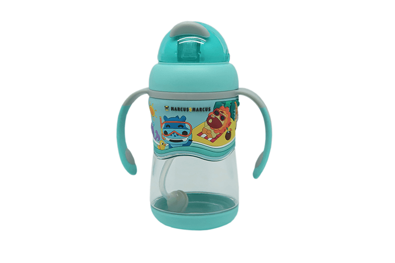 Marcus & Marcus 2-stage tritan straw bottle