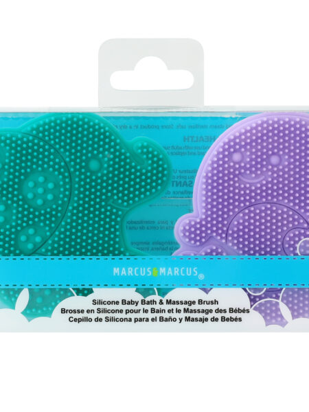 Marcus & Marcus Baby Silicone Bath and Massage Brush Set – Ollie&Willo